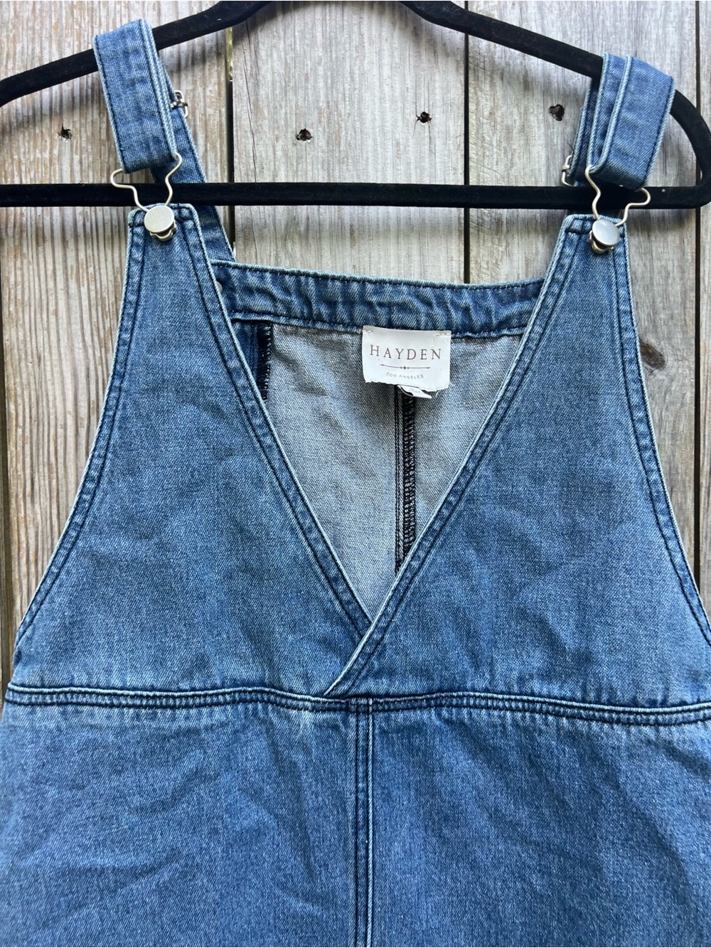 HAYDEN Denim Reversible Overall 90s Y2K Dress Women’s Small - Picture 3 of 9